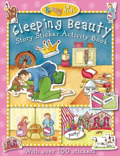 Cover of Busy Kids Sticker Storybook Sleeping Beauty