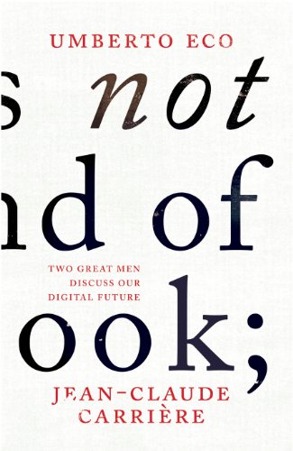 This is Not the End of the Book book cover