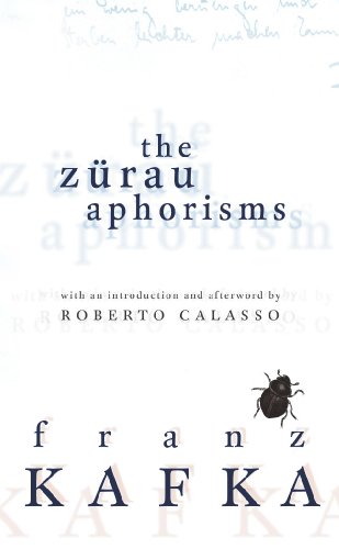 The Zürau Aphorisms book cover