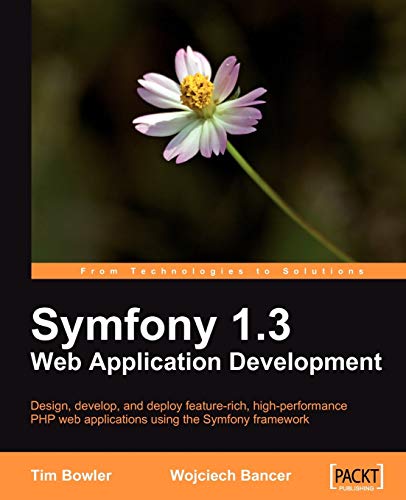 Symfony 1.3 Web Application Development cover