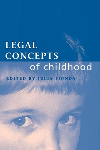 Cover of Legal Concepts of Childhood
