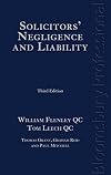 Solicitors' Negligence and Liability: Third Edition