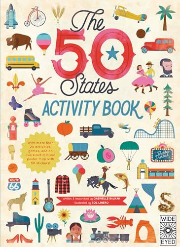 The 50 States: Activity Book book cover