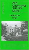 Heathrow 1934 (Old Ordnance Survey Maps : Middlesex Sheet 19.08)