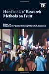 Handbook of research methods on trust