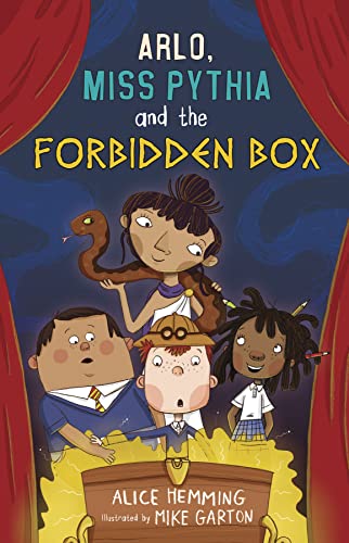 Arlo, Miss Pythia and the Forbidden Box book cover