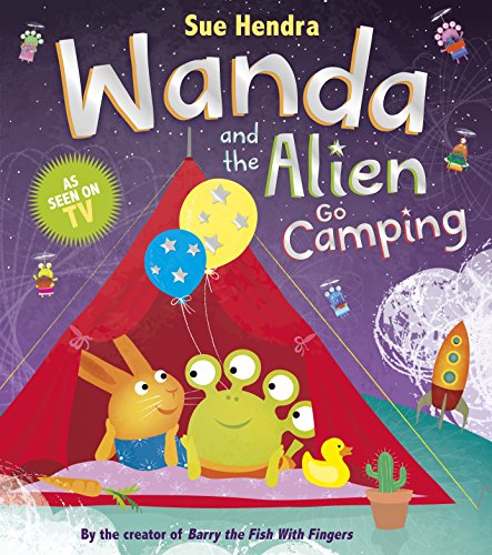 Wanda and the Alien Go Camping book cover