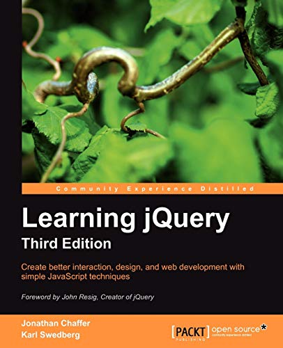 Learning jQuery,Third Edition