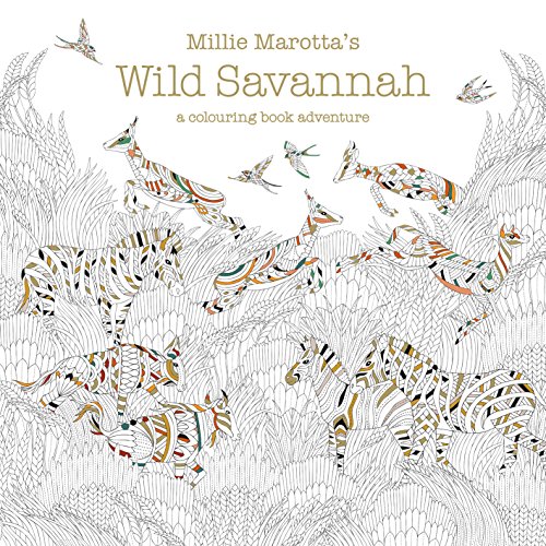 Millie Marotta's Wild Savannah book cover