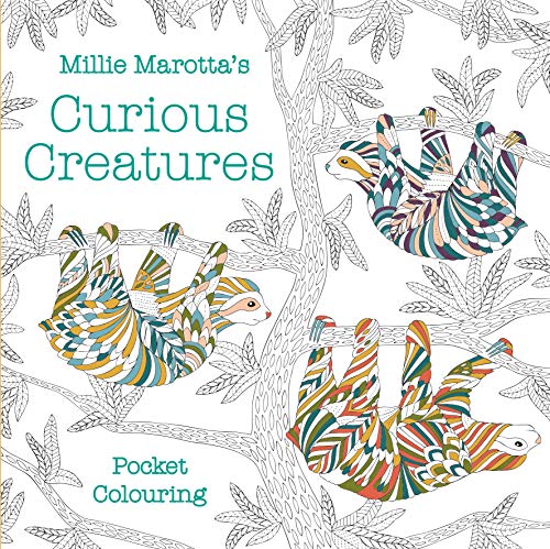 Millie Marotta's Curious Creatures Pocket Colouring book cover
