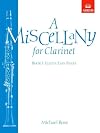 A Miscellany for Clarinet: Eleven Easy Pieces