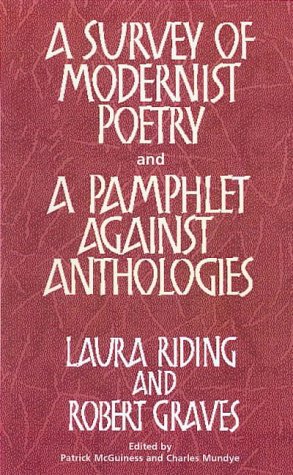 A Survey of Modernist Poetry (With: Laura Riding) cover