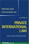 Statutes and Conventions on Private International Law