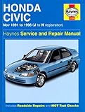 Honda Civic 9196 Service And Repair Manual Haynes Service And Repair Manuals