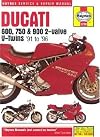 Ducati 600, 750 and 900 2-valve V-twins (91-96) Service and Repair Manual (Haynes Service and Repair Manuals)