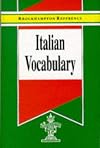 Italian Vocabulary (Brockhampton Reference Series (Bilingual))