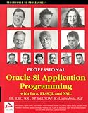 Professional Oracle 8i Application Programming With Java, Pl