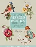 Miniature Needle Painting Embroidery Vintage Portraits Florals Birds