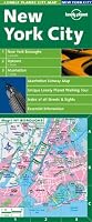 Lonely Planet : City Map : New York City : 1999 : 1st edition