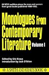 Monologues from Contemporary Literature (Monologue Audition Series)