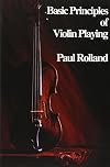 Basic Principles of Violin Playing