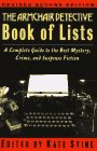 The Armchair Detective Book of Lists