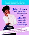 How to Take 10 Years Off Your Face Without Surgery and Add 10 Years to Your Life Naturally