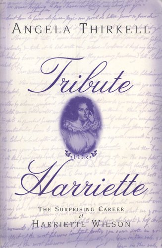 Tribute for Harriette cover