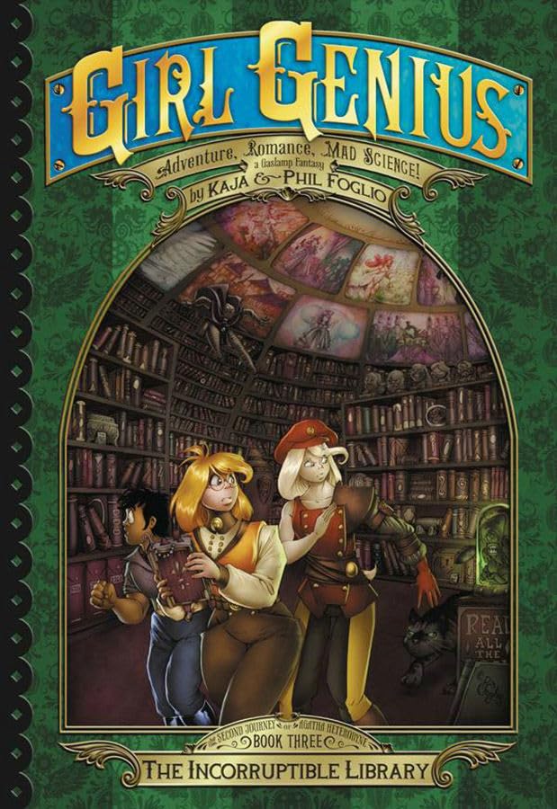 Volume 3: The Incorruptible Library (With: Kaja Foglio) cover