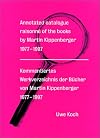 Annotated Catalogue Raisonné of the Books by Martin Kippenberger 1977-1997