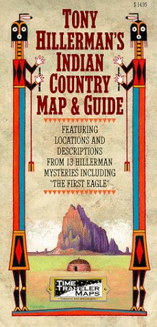 Tony Hillerman's Indian Country Map and Guide book cover