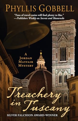 Treachery in Tuscany book cover