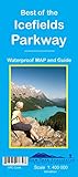 Best Of The Icefields Parkway Map Banff And Jasper National Parks Gem Trek Maps