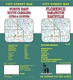 Florence Darlington Hartsville North East South Carolina Street Map