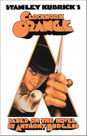 Stanley Kubrick's Clockwork Orange book cover