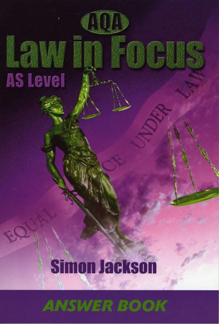 Cover of AQA Law in Focus