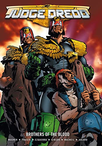Judge Dredd-Brothers Of The Blood (By: John Wagner,Charlie Adlard,Colin MacNeil,Carlos Ezquerra,IanGibson,Simon Fraser) cover