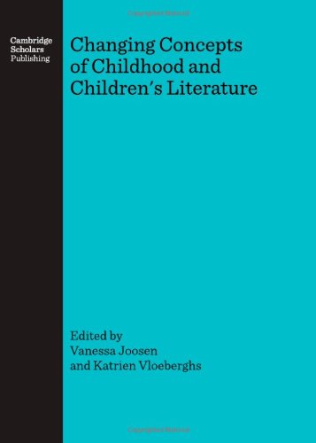 Cover of CHANGING CONCEPTS OF CHILDHOOD AND CHILDREN'S LITERATURE; ED. BY VANESSA JOOSEN.