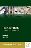 Taxation Policy And Practice 201920 26th Edition