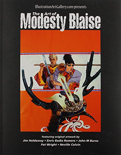 The Art of Modesty Blaise cover