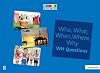 Who, What, When, Where, Why: WH Questions (ColorCards)