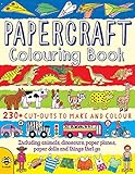 Papercraft Colouring Book Make Colour