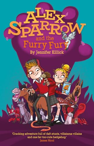 Alex Sparrow and the Furry Fury book cover