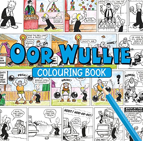 Cover of Oor Wullie Colouring Book