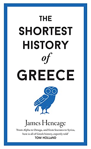 The Shortest History of Greece book cover