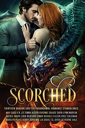 Scorched: Thirteen dragon shifter paranormal romance standalones cover