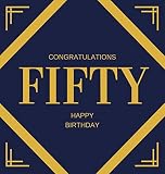 Happy 50th Birthday Guest Book Hardcover Happy 50th Birthday Guest Book Party And Birthday Celebrations Decor Memory Book Fifty Birthday Happy Guestbook Celebration Parties Message Lo