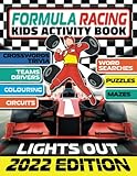 Formula Racing Kids Activity Book: Motor Racing Trivia, Puzzles, Word Search, Crosswords, Colouring and Mazes Plus Driver, Car, Team & Circuit Stats