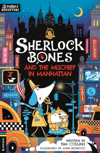 Sherlock Bones and the Mischief in Manhattan book cover