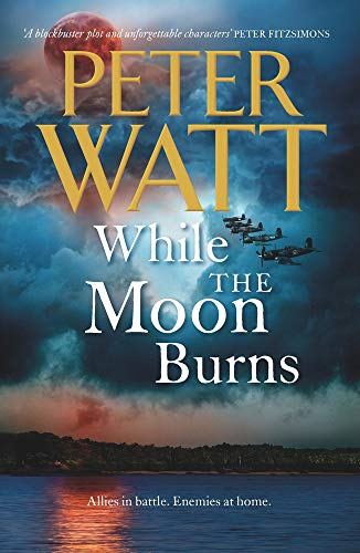 While the Moon Burns book cover